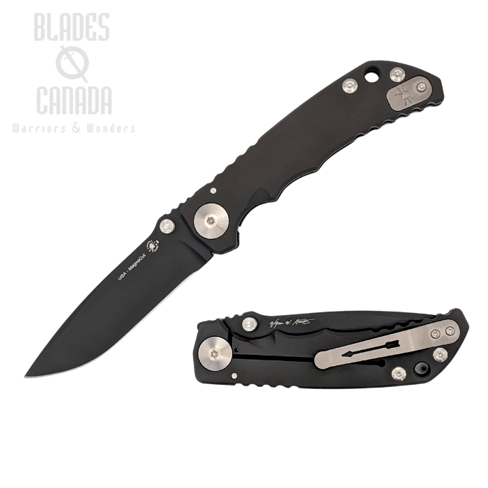 Spartan Blades Harsey Framelock Folding Knife, MagnaCut Black, Titanium Black, SF5BK